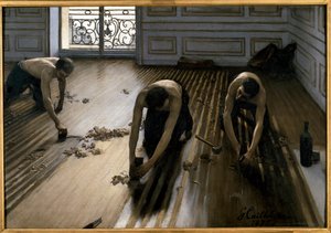 The Floor Scrapers by Gustave Caillebotte