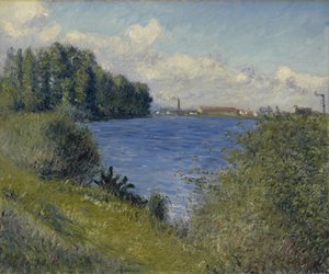 The Seine at Argenteuil by Gustave Caillebotte
