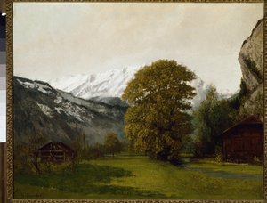 Landscape in Interlaken, Switzerland