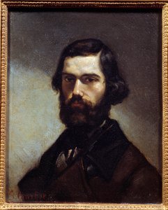 Portrait of Jules Valles (1832-1885) writer, journalist and politician