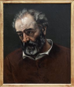 Portrait of Paul Chenavard by Gustave Courbet