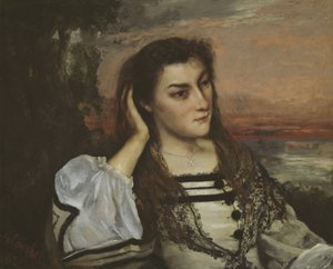 Reverie by Gustave Courbet