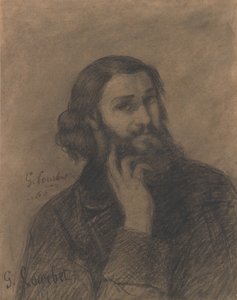 Self-Portrait, c.1866 by Gustave Courbet
