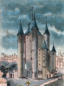 View of the Temple Prison in Paris