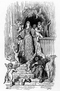 Alcina in her glory by Gustave Dore