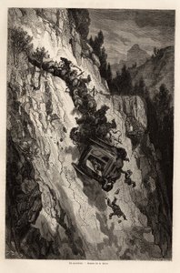 An Accident of Diligence by Gustave Dore