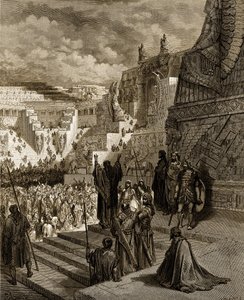 Artaxerxes Granting Liberty to the Jews - Bible