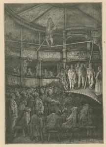 Blondin at Shoreditch, London by Gustave Dore