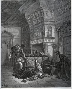 Camille Feigns Suicide in Front of Lothaire and Leonella - from 