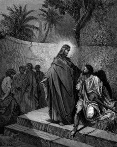 Christ healing the man sick of the palsy