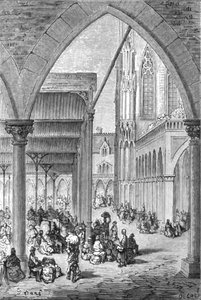 Columbia Market, 1872 by Gustave Dore