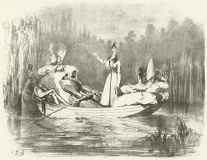 Dandyism Ruralising by Gustave Dore