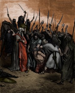 Death of Agag by Gustave Dore