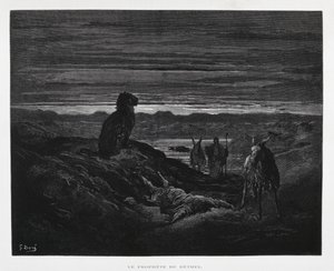 Death of the Prophet of Bethel, Illustration from the Dore Bible