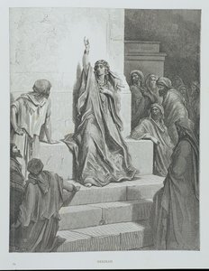 Deborah, engraved by Ettlin, c.1868