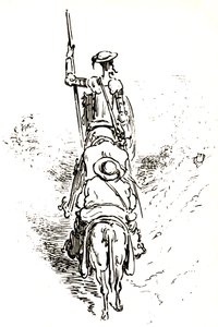 Don Quixote on His Horse, Followed by Sancho on His Donkey by Gustave Dore
