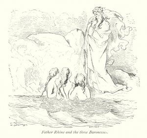 Father Rhine And The Three Baronesses