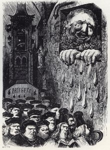 Gargantua mourning his wife