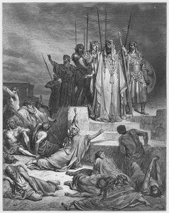 The Famine in Samaria by Gustave Dore