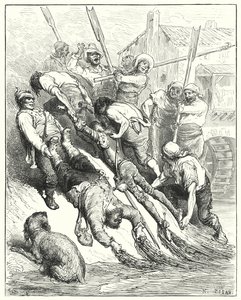They were both hauled ashore, more over-drenched than thirsty by Gustave Dore