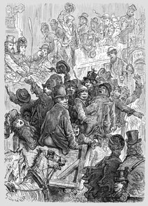 Home from Hampton Court Races by Gustave Dore