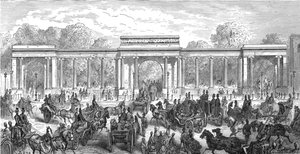 Hyde Park Corner - Piccadilly Entrance, 1872 by Gustave Dore