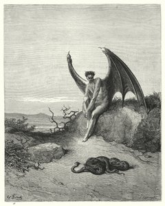 Illustration by Gustave Doré for Milton