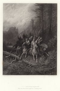 Illustration for Vivien by Alfred Tennyson by Gustave Dore