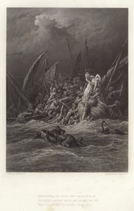 Illustration for Vivien by Alfred Tennyson
