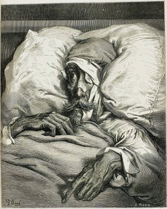 Illustration from the novel Don Quixote, by Miguel de Cervantes, 1863
