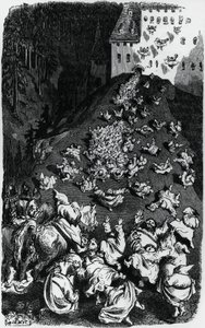 Illustration to Collection of humorous tales by Honore de Balzac by Gustave Dore