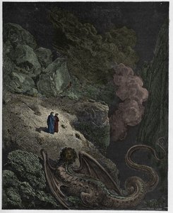 Inferno, Canto 17: Geryon, Symbol of Deceit, Illustration from 