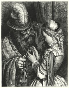 Blue Beard by Gustave Dore