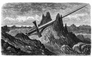La Breche de Roland (engraving by Gustave Dore) by Gustave Dore