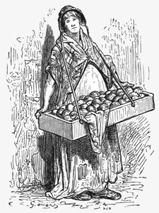 Orange Women by Gustave Dore