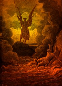Paradise Lost: Satan and Beelzebub by Doré