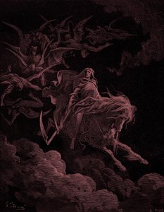 Revelation: Vision of Death - Bible by Gustave Dore