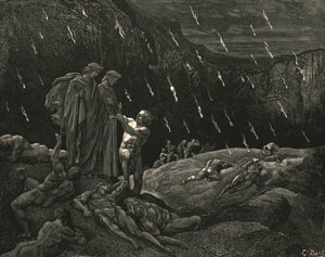 Sir! Brunetto! And are ye here, c1890 by Gustave Dore