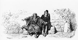 The Ancient Mariner with the Wedding Guest (first page of 