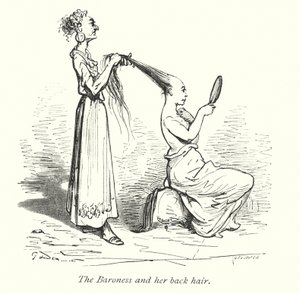 The Baroness And Her Back Hair