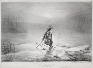 The Breaking Ice, Souvenir of Norway by Gustave Dore