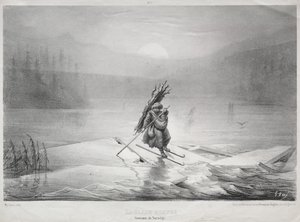 The Breaking Ice, Souvenir of Norway by Gustave Dore