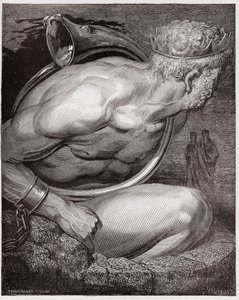 The Divine Comedy, Inferno, Canto 31: Nimrod of the giants (Illustration by Gustave Dore) by Gustave Dore