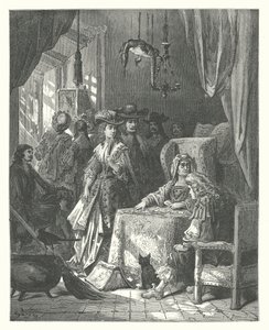 The Fables of La Fontaine: The Fortune-Teller by Gustave Dore