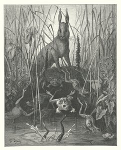 The Fables of La Fontaine: The Hare and the Frogs