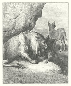 The Fables of La Fontaine: The Lion, the Wolf, and the Fox