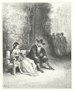 The Fables of La Fontaine: The Maiden by Gustave Dore