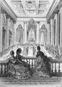 The Goldsmiths at Dinner, 1872 by Gustave Dore