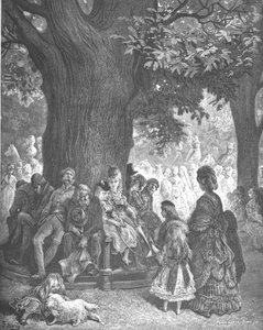 The Great Tree - Kensington Gardens, 1872 by Gustave Dore