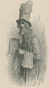 The Newspaper Seller by Gustave Dore